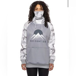 NWT 686 Women's Bonded Fleece Pullover Hoody Size Small